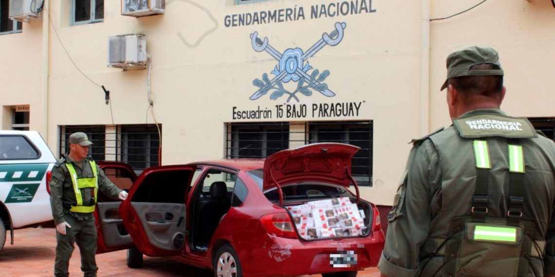 Gendarmería incautó 8.000 atados de cigarrillos ilegales en dos procedimientos