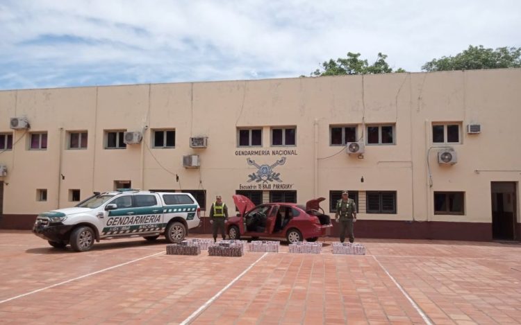 Gendarmería incautó 8.000 atados de cigarrillos ilegales en dos procedimientos