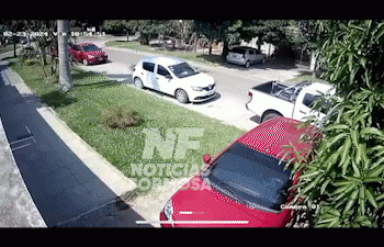 Otro atraco al mediodía en la ciudad, el segundo en 24 horas (video)