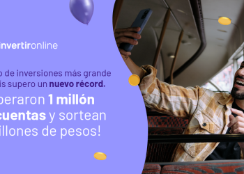 El sitio de inversiones líder en el mercado llega al millón de clientes