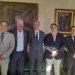 El rector de la Unaf en busca de fondos por Buenos Aires; se reunió con el senador Paoltroni. Trajo promesas