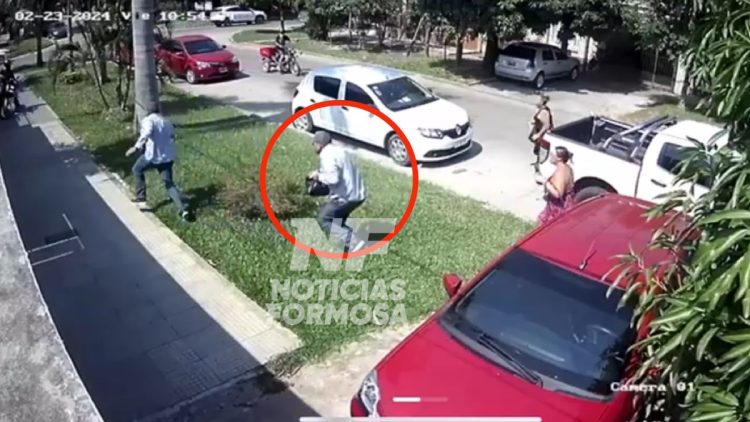 Otro atraco al mediodía en la ciudad, el segundo en 24 horas (video)