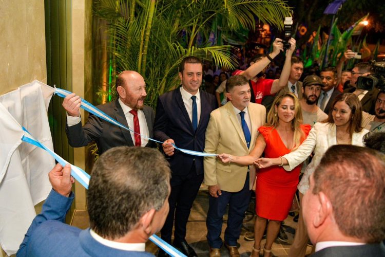 Gildo Insfrán inauguró el nuevo y moderno edificio del Concejo Deliberante de Formosa