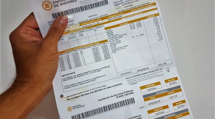 Misiones: el aumento en la tarifa de energía eléctrica alcanzará un 105%