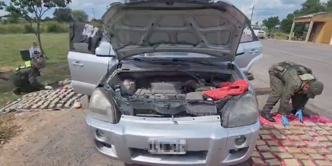 Salían de Formosa con 170 kilos de marihuana pero Justina los delató; quedaron presos