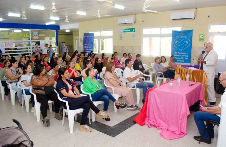 Concretaron charla sobre prevención del cáncer de cuello uterino en el centro de salud de La Nueva Formosa