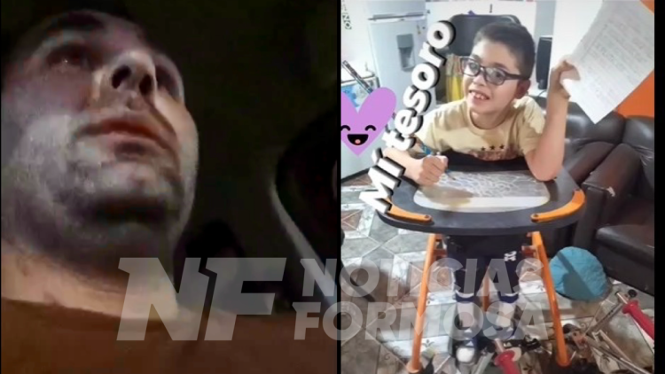 El video despedida del hombre que mató a su hijo