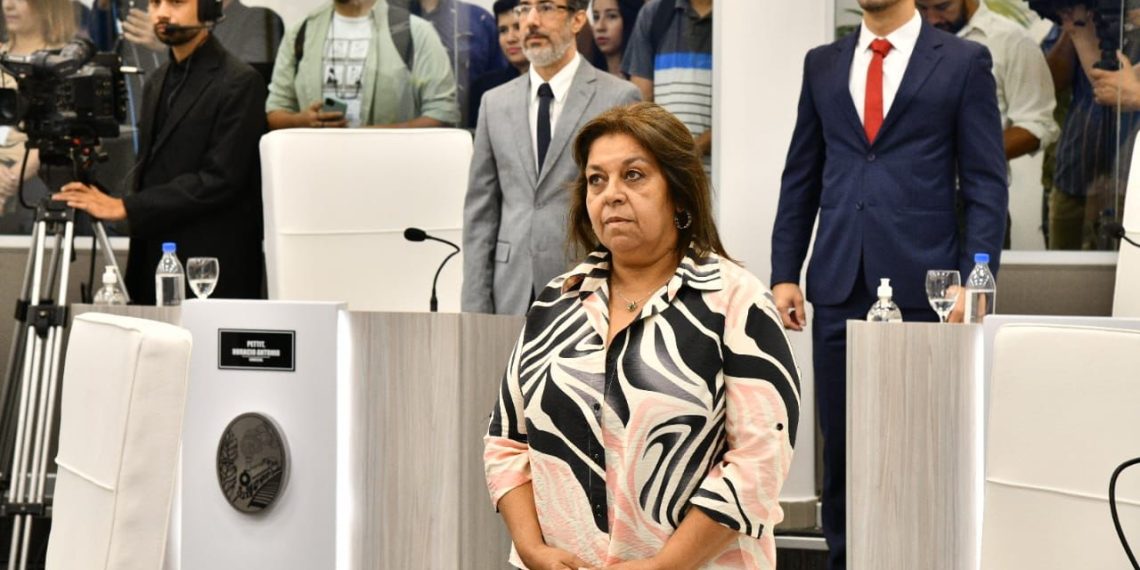 La concejal Segovia destacó que el discurso de Jofré fue “adecuado al contexto, entendiendo la realidad complicada que atraviesa el país”