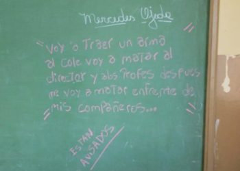 Investigan amenaza para un docente de la EPET 7, del C5