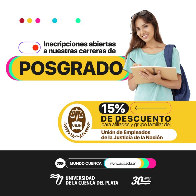 La UCP renovó el convenio de descuento para afiliadosde la Unión de Empleados de Justicia de la Nación