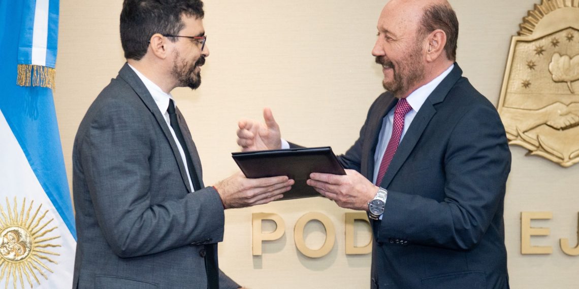 Asumió Muracciole como rector organizador de la Universidad Provincial de Laguna Blanca