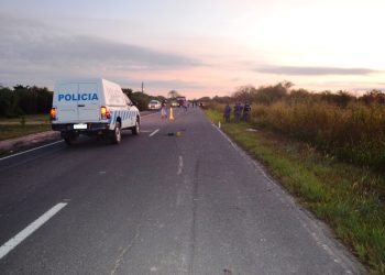 Ruta 2: Un hombre falleció al ser embestido desde atrás por un automóvil