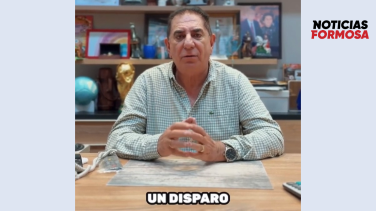 Jofre: “Un desconocido, realizó un disparo con arma de fuego, que, afortunadamente no llegó a herir a ninguna persona”