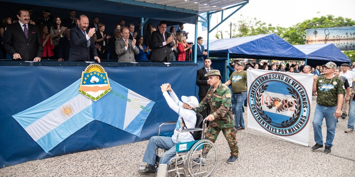 El Gobierno de Formosa brindó un sentido homenaje a los Veteranos y Caídos en la Guerra de Malvinas
