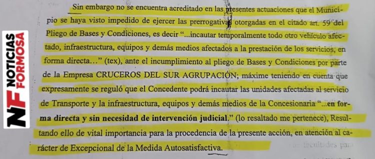 La Municipalidad puede quedar a cargo del servicio de colectivos: está avalada por la justicia y el Pliego de Concesión