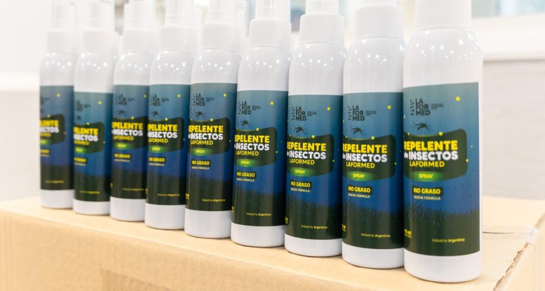 Formosa es «buena noticia» por los repelentes de Laformed