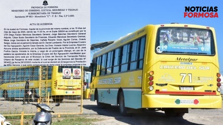 CDS y empleados acordaron concluir el conflicto con la venta de 30 micros, pero necesitan el ok de la subsecretaría de Transporte