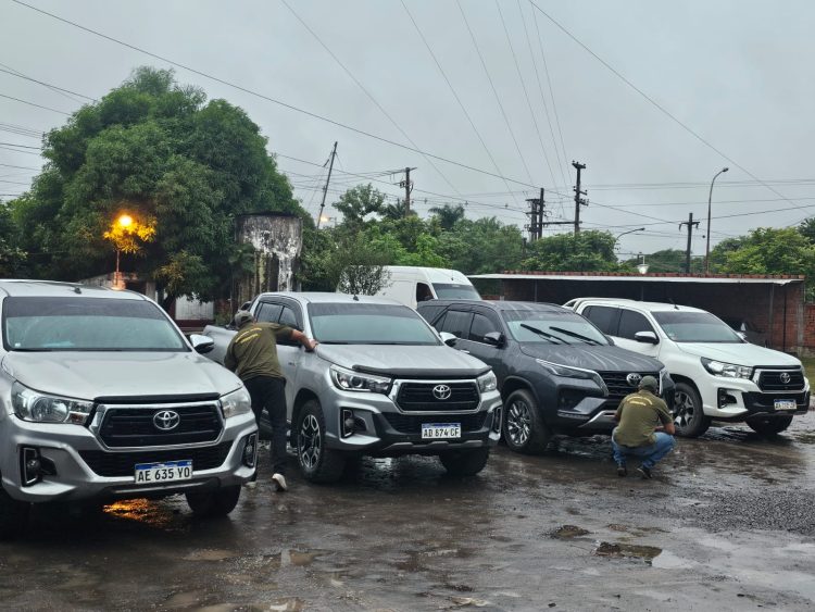 Operativo de GN en Clorinda: adquirían camionetas 4×4 de alta gama, para transportar sustancias y mercaderías ilícitas