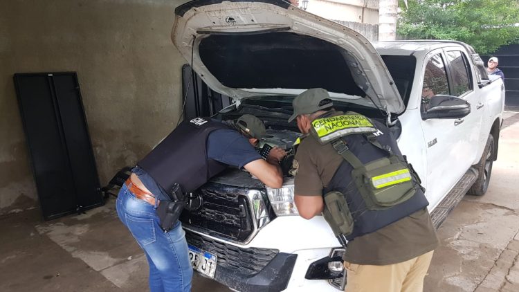 Operativo de GN en Clorinda: adquirían camionetas 4×4 de alta gama, para transportar sustancias y mercaderías ilícitas