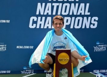 El clorindense Boruk Skierker, campeón Nacional Universitario de tenis en EEUU