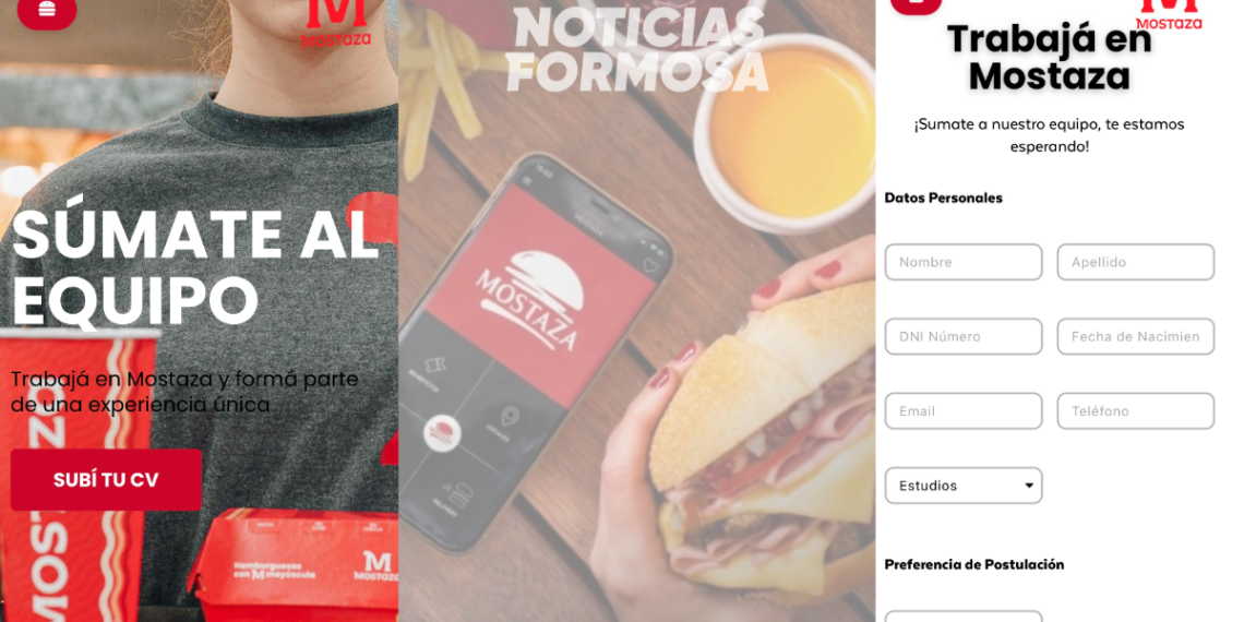 Mostaza actualizó sistema para subir currículum, ahora con video. El anterior no funcionaba