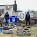 La Policía desbarató un desarmadero de motos en el barrio Santa Rosa