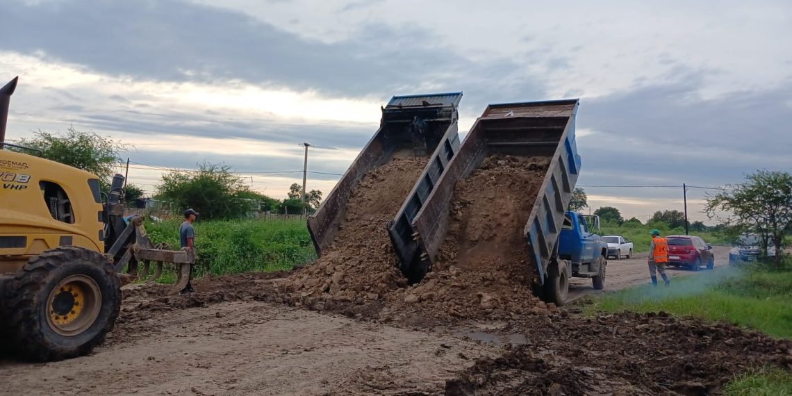 Optimizan desagües pluviales y calles en la ciudad