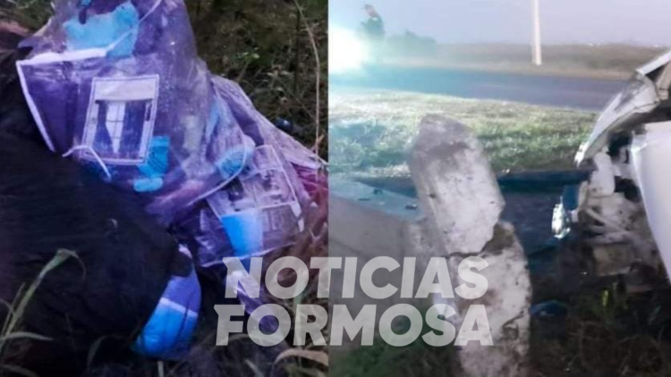 Grave accidente en Pirané