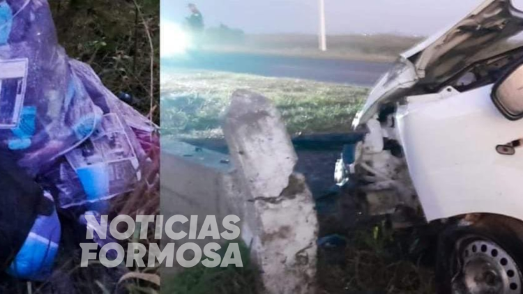 Grave accidente en Pirané