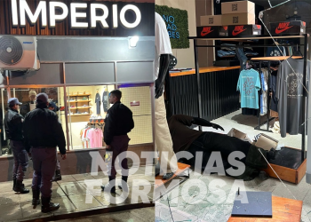 Saquearon $ 5 millones en zapatillas, camperas y jean de una tienda del barrio Independencia