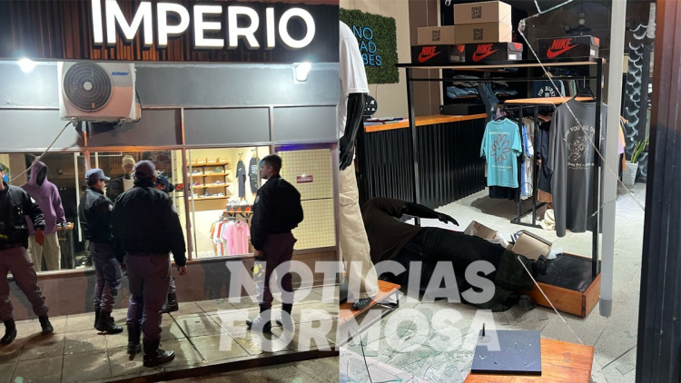 Saquearon $ 5 millones en zapatillas, camperas y jean de una tienda del barrio Independencia