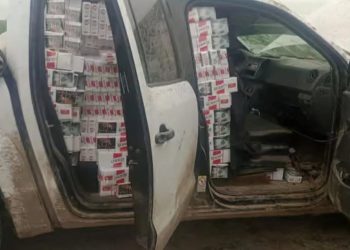 Seis formoseños detenidos por llevar cigarrillo de contrabando en camioneta robada