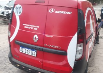 La Policía recuperó una camioneta de la Empresa Andreani que había sido sustraída esta mañana