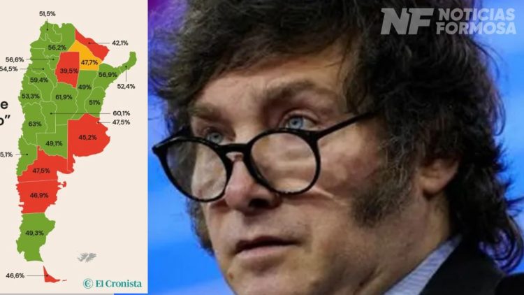 Formosa, entre las provincias en donde Milei es más «odiado» que «amado»