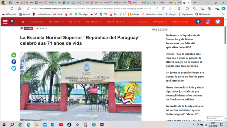 Así estamos: una escuela custodiada por amenaza de muerte de un alumno a un compañero