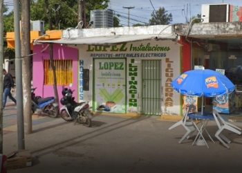 Dueño de “López Instalaciones” denuncio que motoqueros le robaron $ 4 millones de su local de la avenida Italia