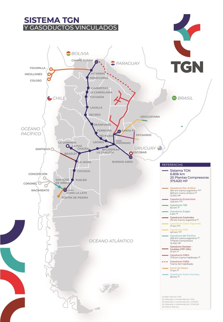 Transportadora Gas del Norte (TGN) publicó su reporte de sustentabilidad 2023
