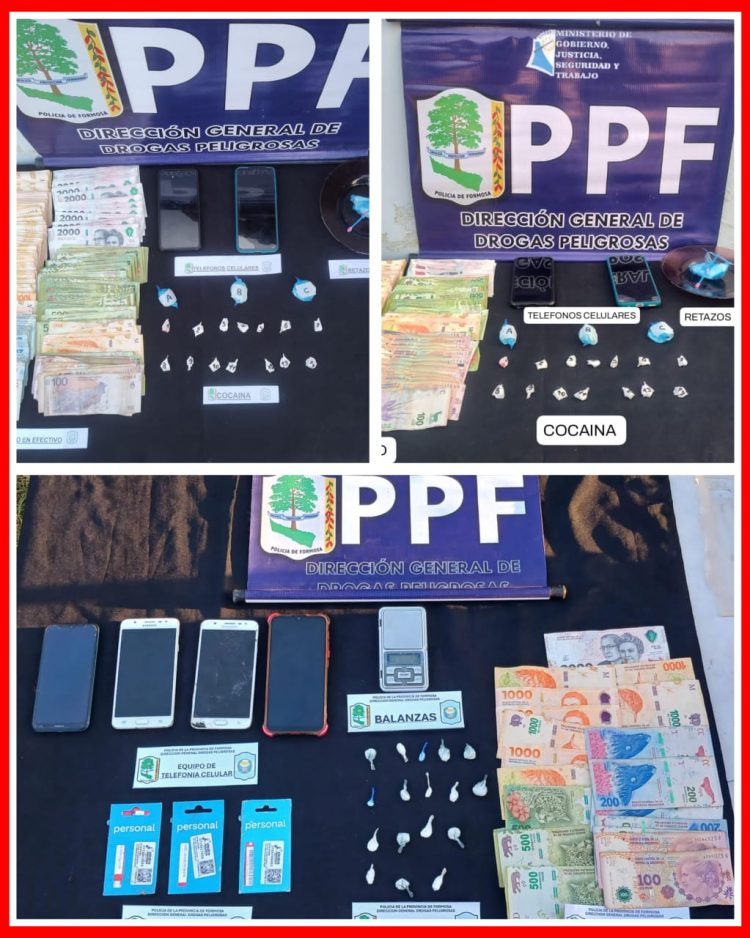 Anulan “micro” banda narco que vendía cocaína: 4 detenidos y 501 dosis fuera de las calles