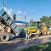 La Municipalidad retomó obras de bacheo sobre la avenida de Los Constituyentes y otras calles