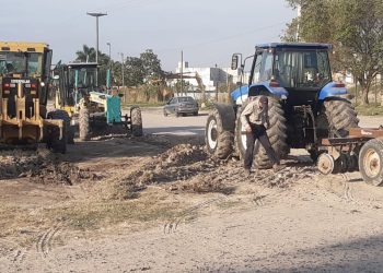 Un vasto sector de la ciudad se favorecido con trabajos municipales