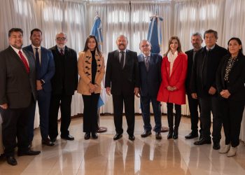 Insfrán reunió a todo su gabinete en su residencia