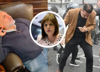Basterra y Fernández Patri denunciaron a Bullrich por agresiones recibidas en la protesta del Congreso