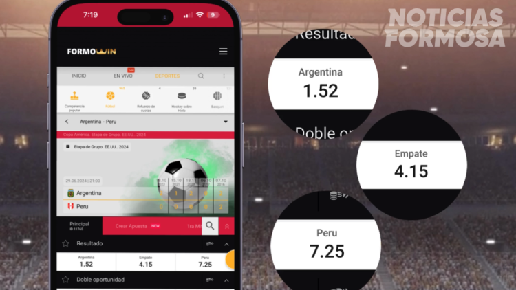 Copa América: Argentina favorita; si gana Perú las apuestas pagan 7,25  veces