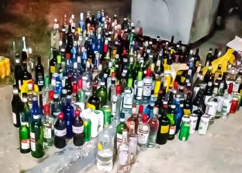 La Policía suspendió una fiesta privada por presencia de 400 menores, bebidas alcohólicas y no tener autorización (video)