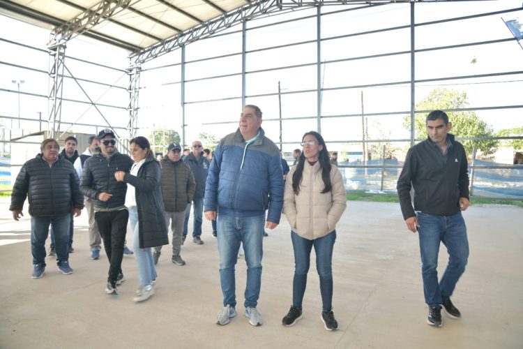Jofré reactivará la obra de un polideportivo «iniciado con la gestión de Alberto» y paralizada con Milei