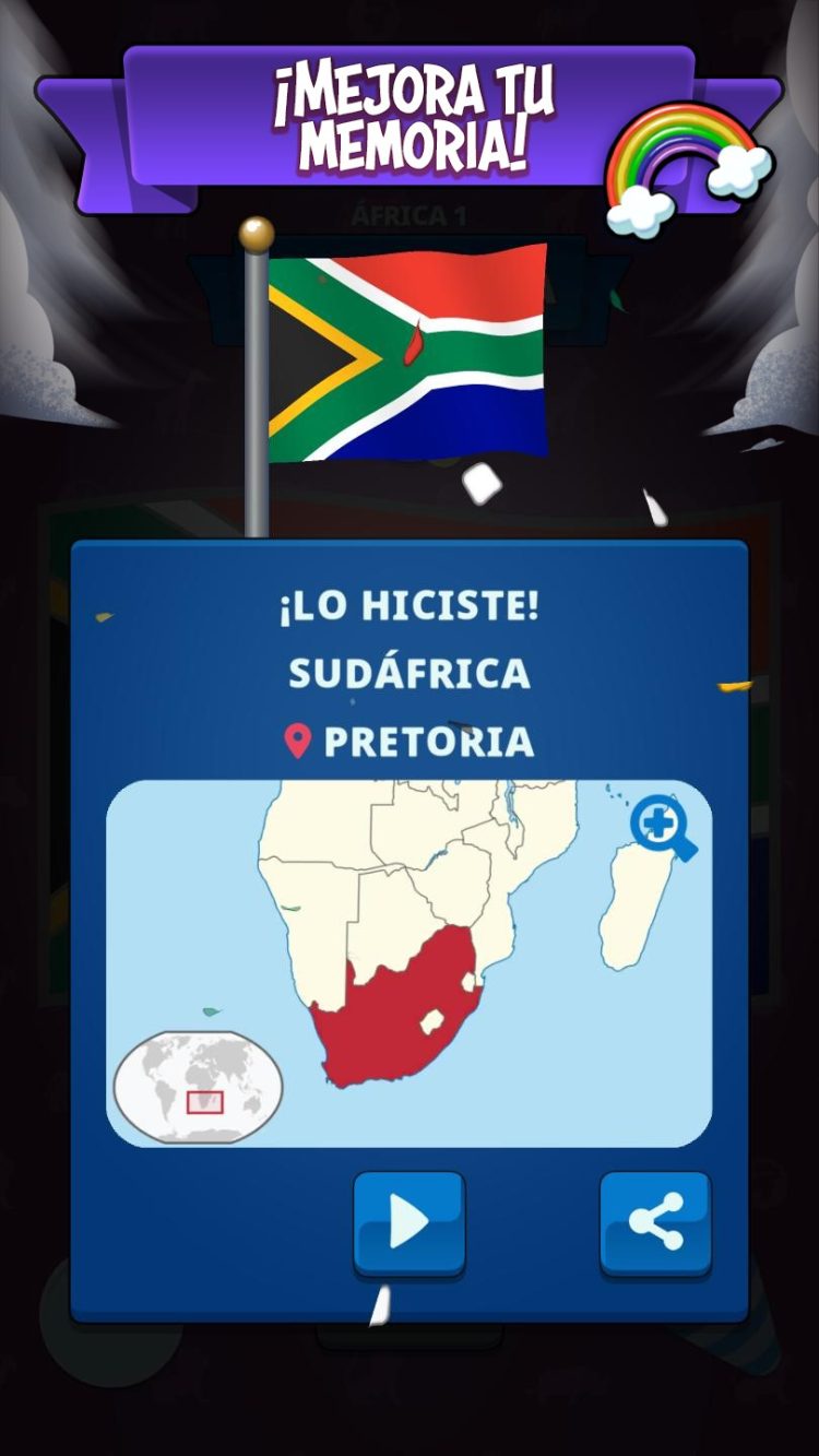 Lanzan un videojuego educativo que enseña a pintar banderas de todos los países