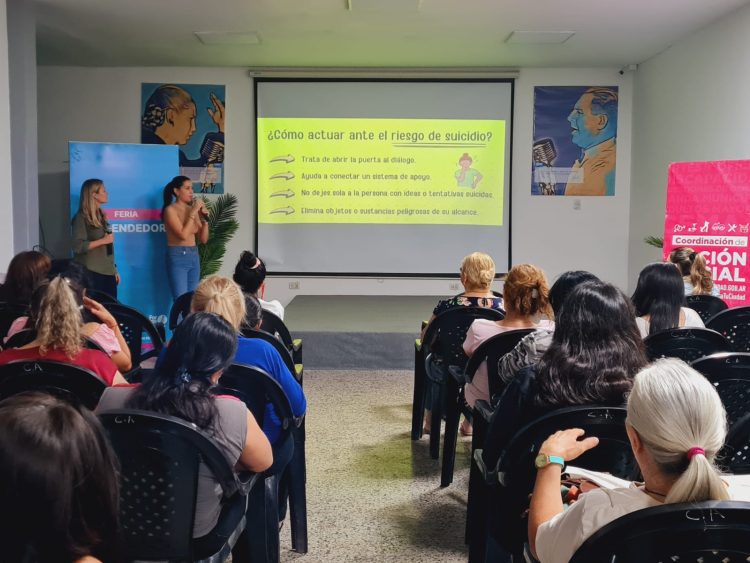 Impulsan charlas de contención e información para frenar casos de suicidios en la ciudad