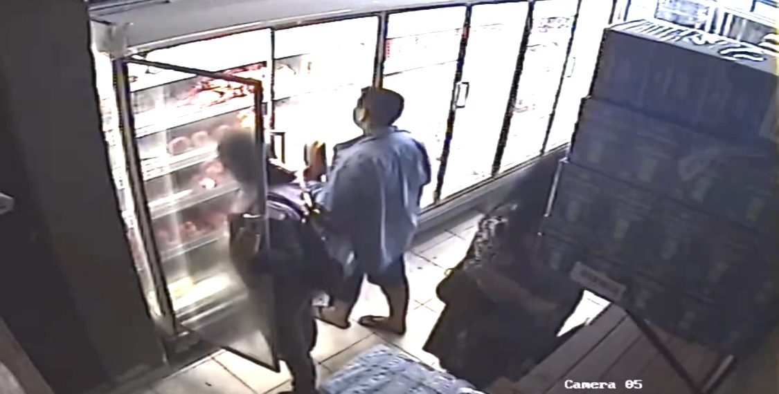 Así actúan las «mecheras», robaron una horma de queso en fiambrería del C5 (video)