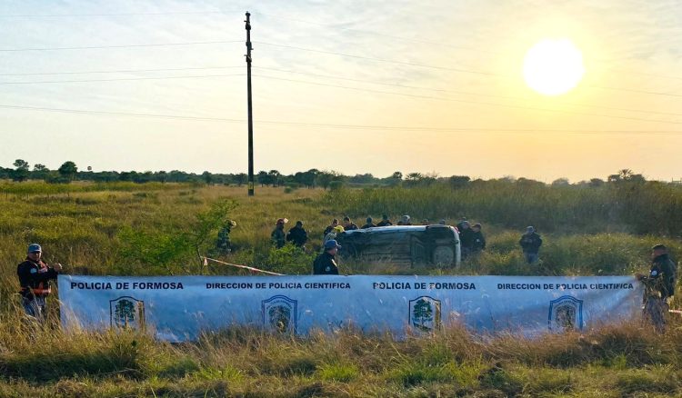 La Policía acudió hasta un siniestro vial sobre Ruta Nacional Nº 81, donde falleció un personal de fuerza