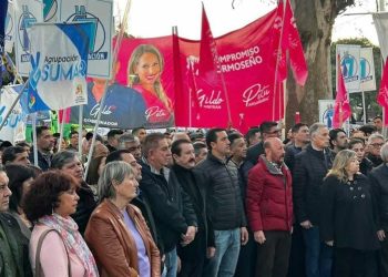 La Agrupación Compromiso Formoseño acompañó al gobernador Insfrán durante el homenaje a Perón